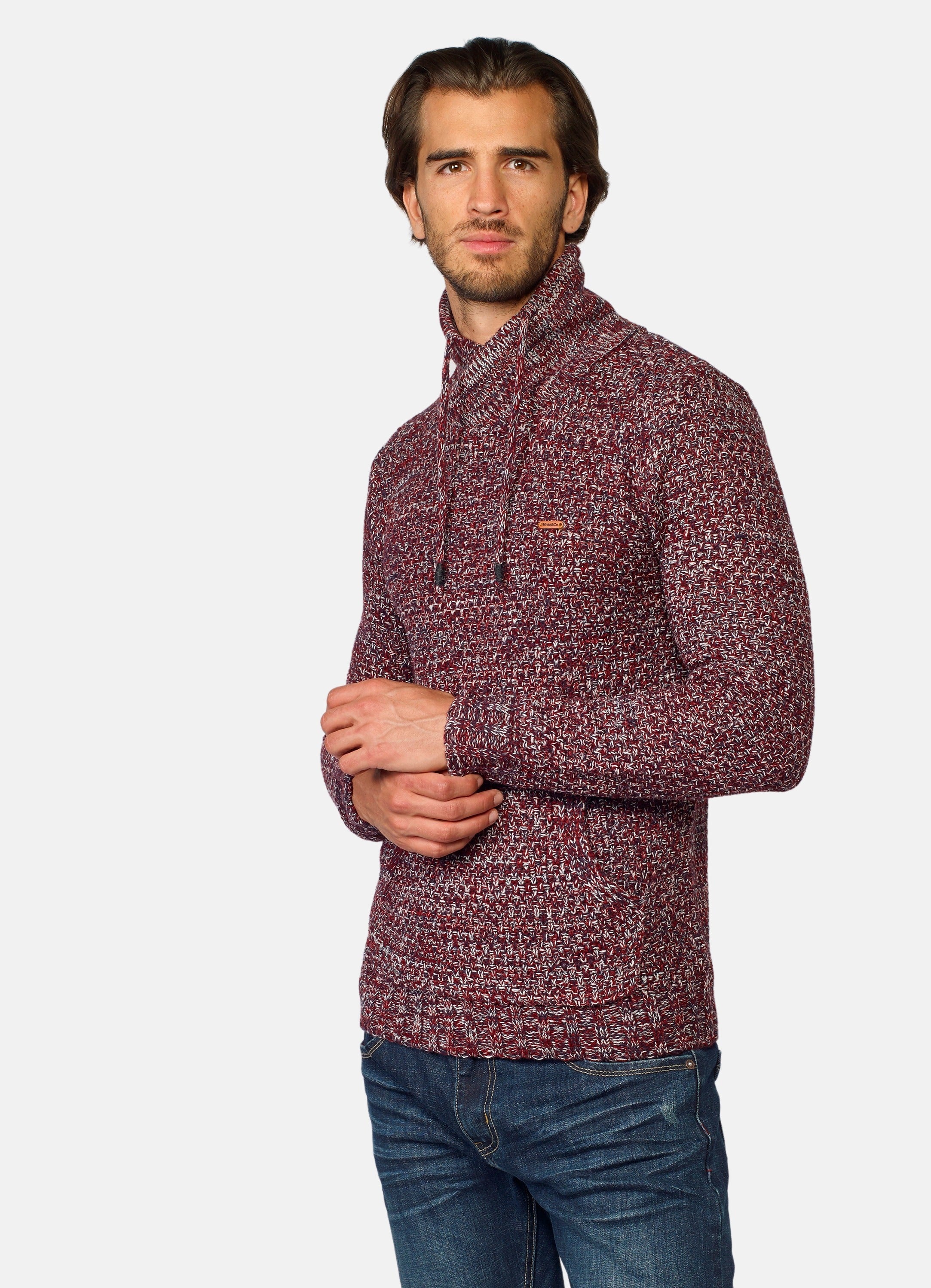 Maglia effetto marmo