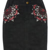 Rock mit Lurex-Details