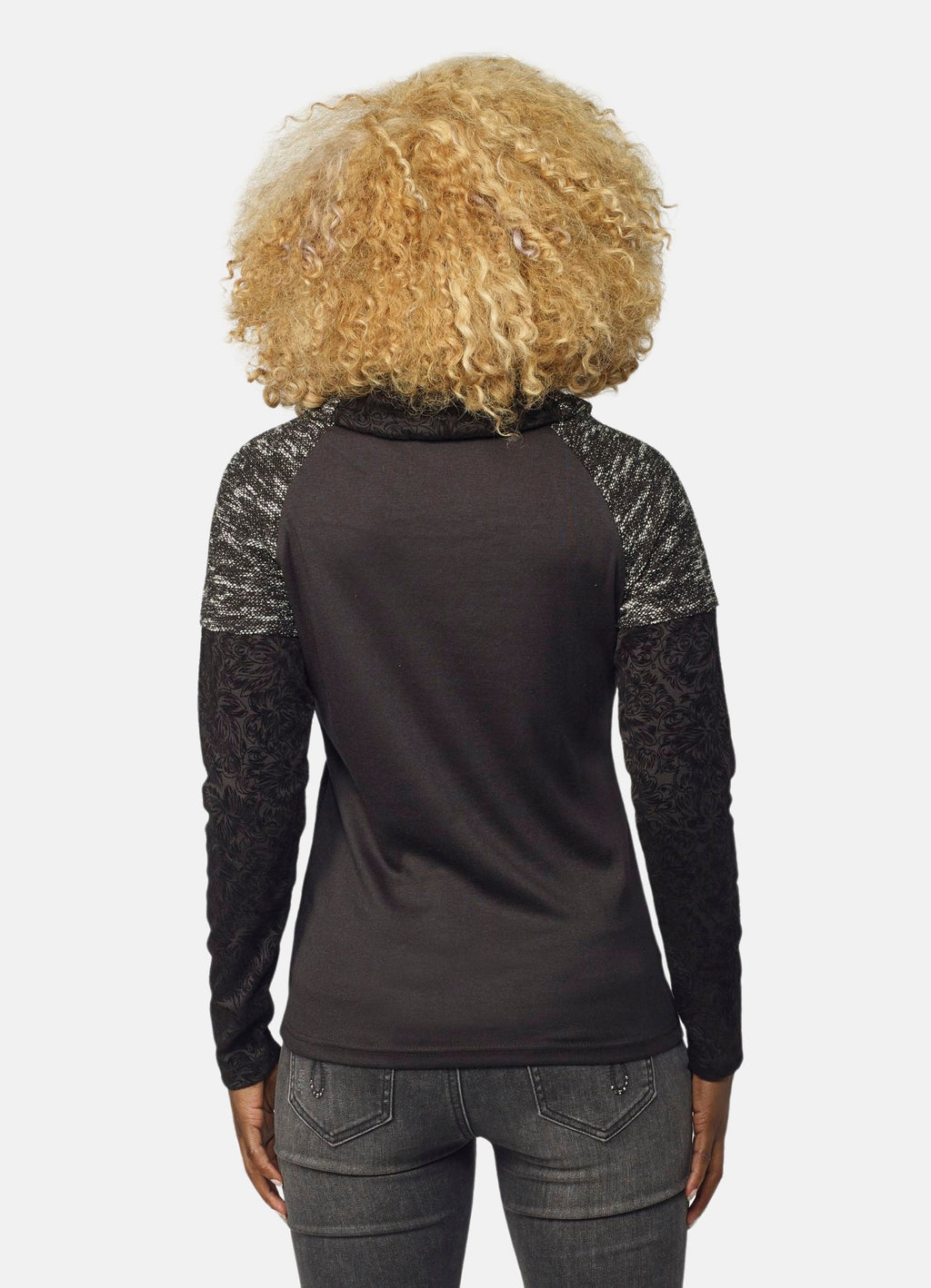 Camiseta bordado floral en delantero