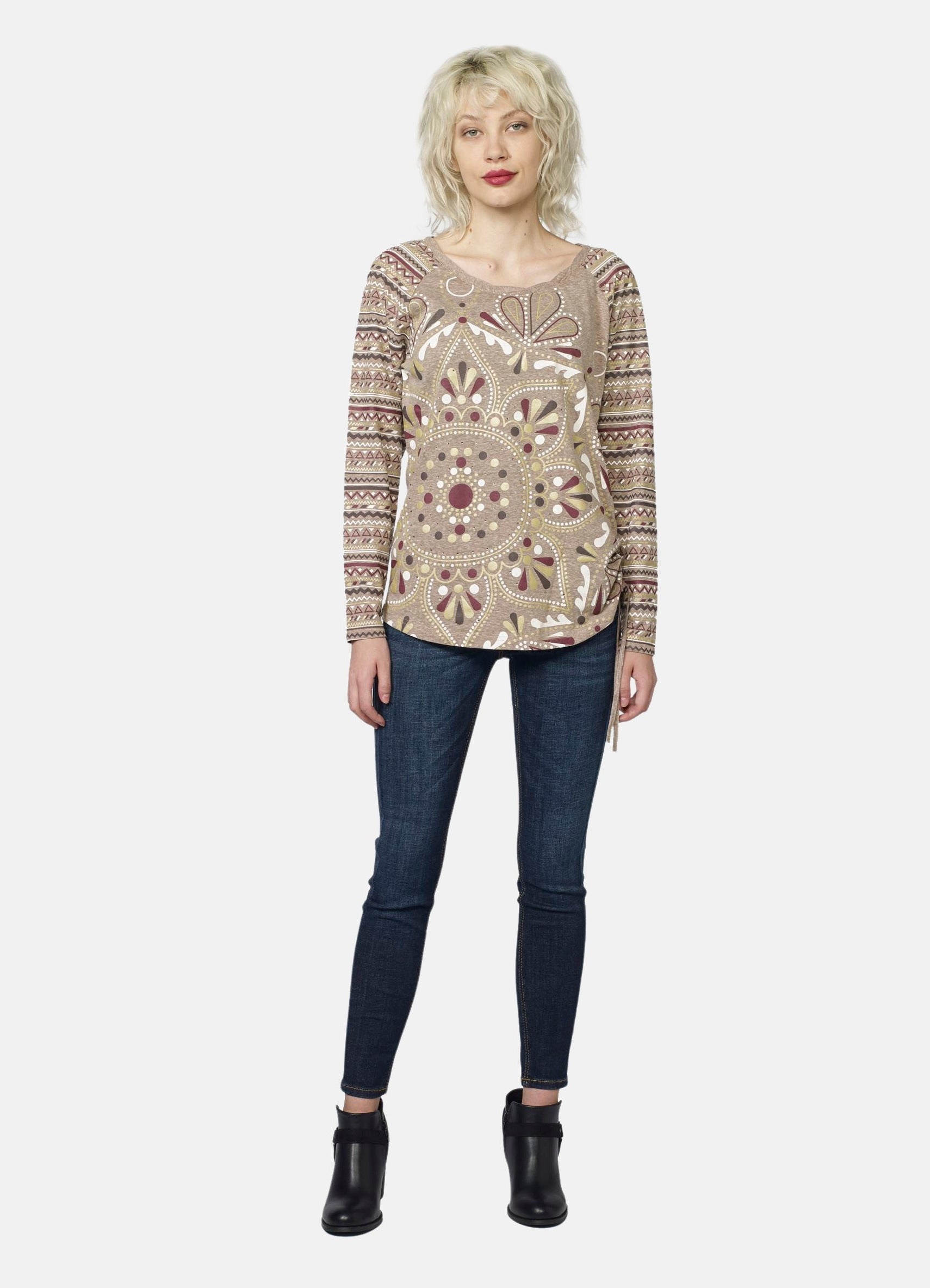 Camiseta  con estampado en foil