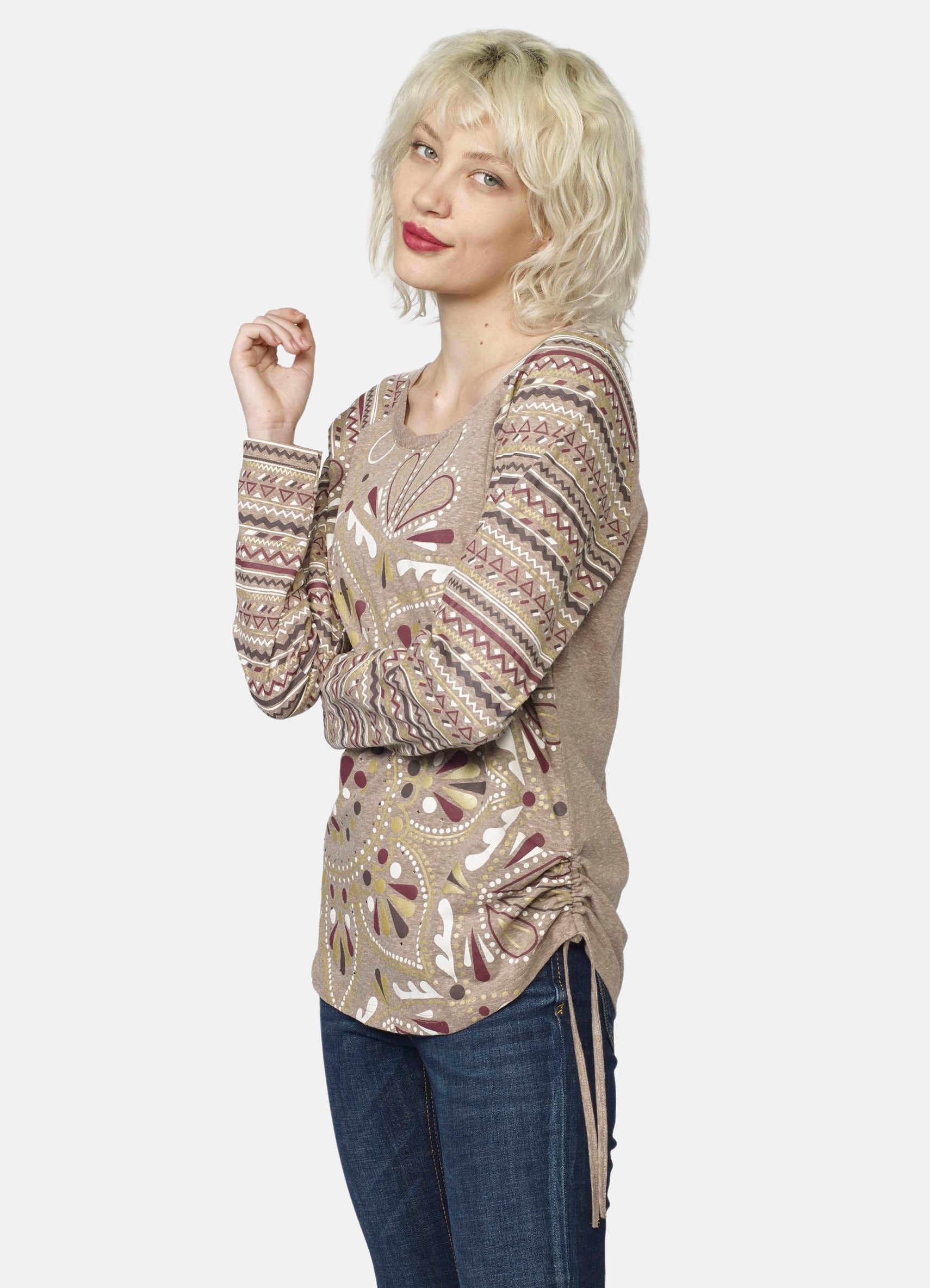 Camiseta  con estampado en foil