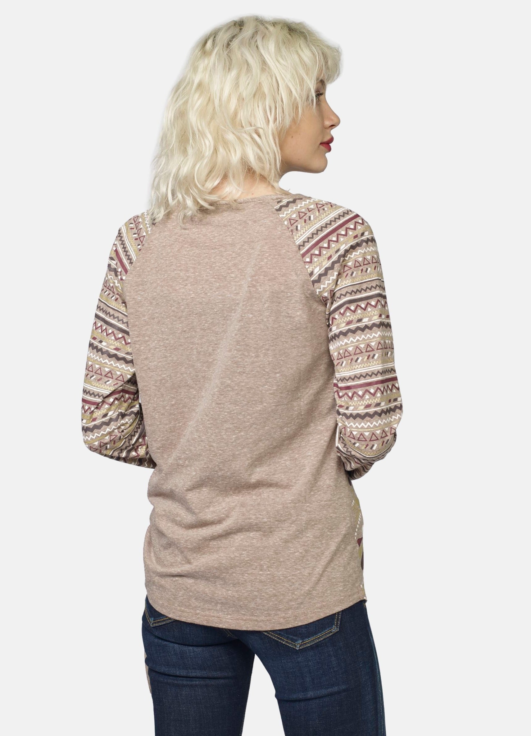 Camiseta  con estampado en foil