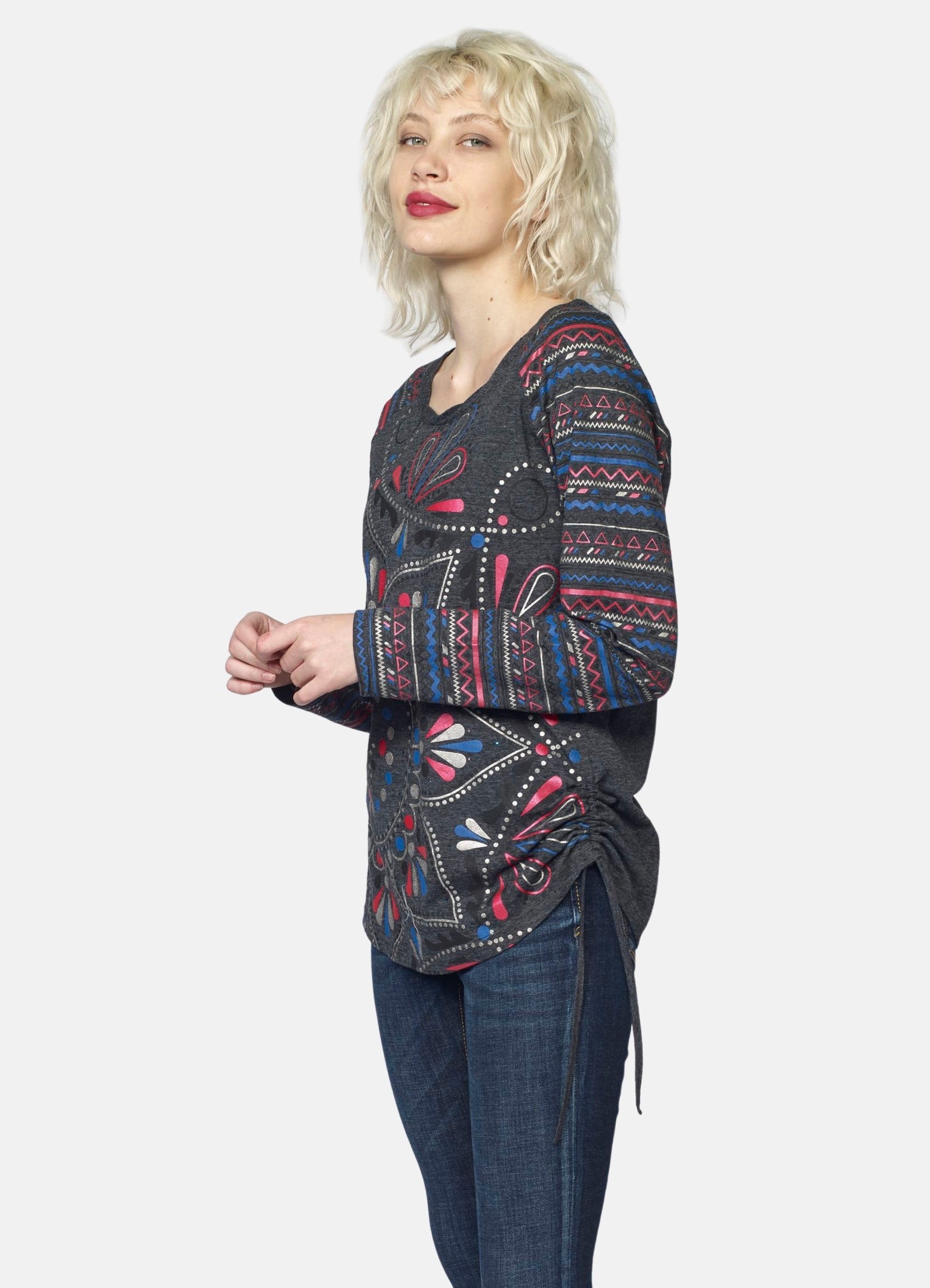 Camiseta  con estampado en foil