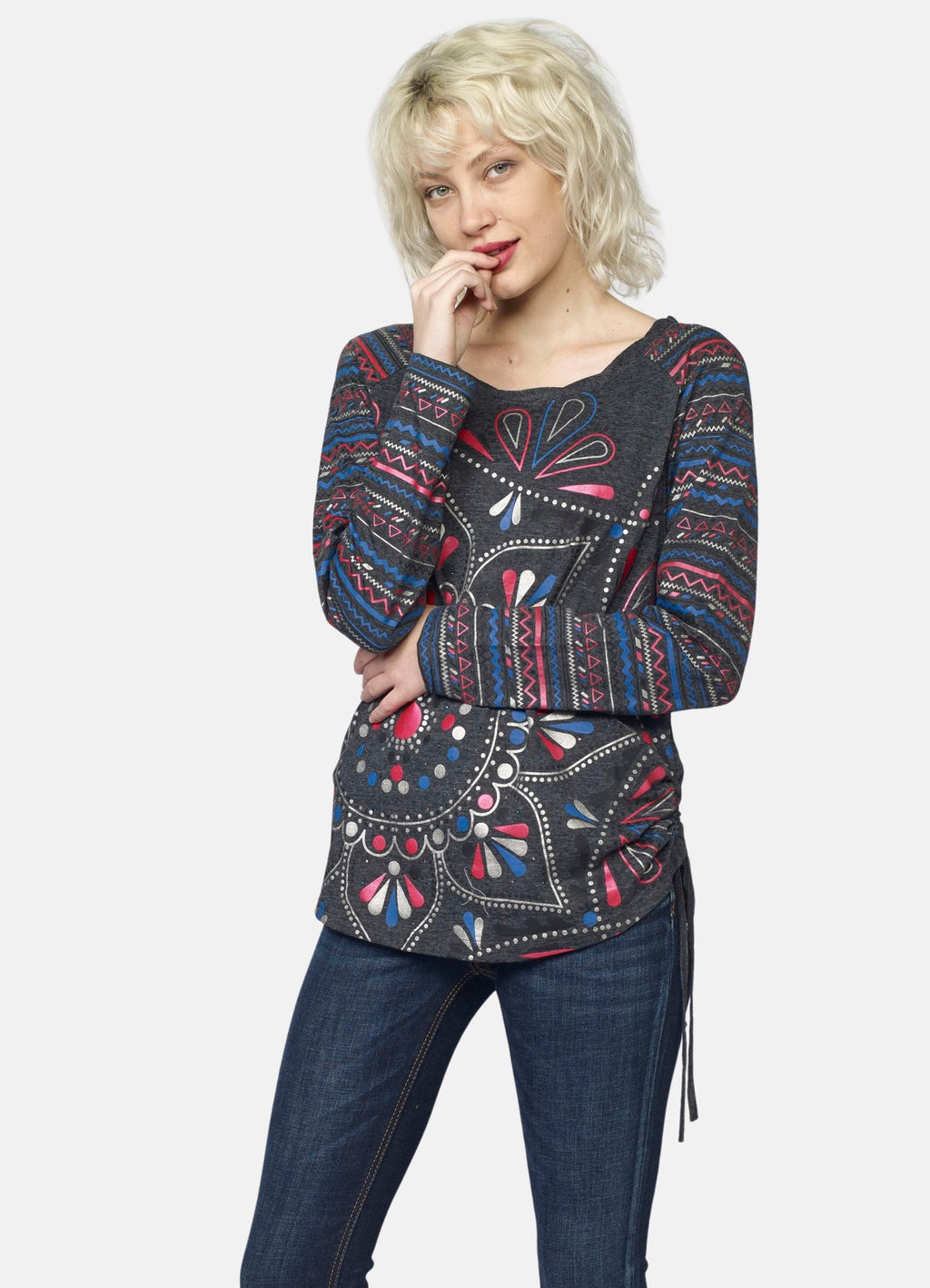 Camiseta  con estampado en foil