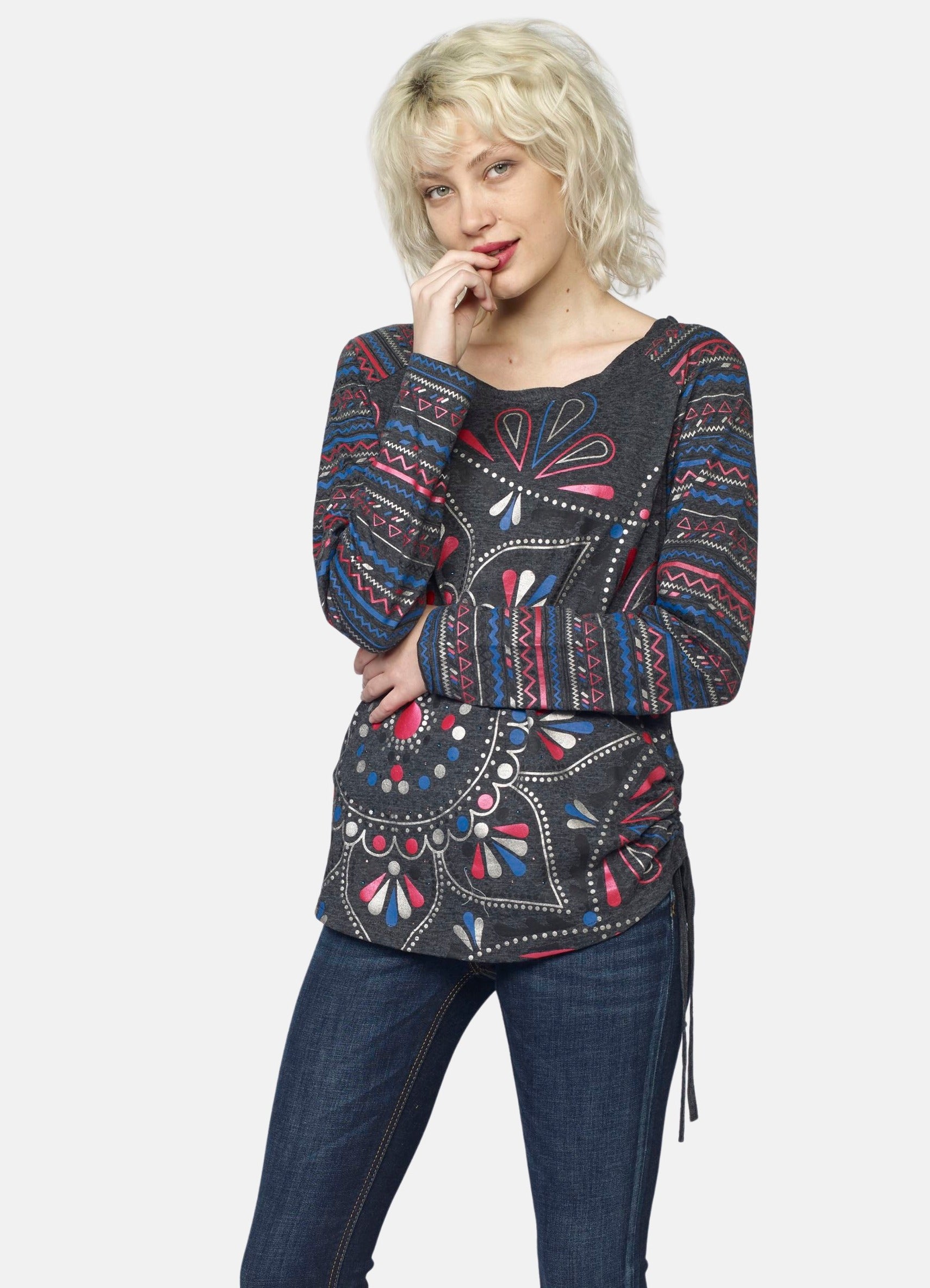 Camiseta  con estampado en foil