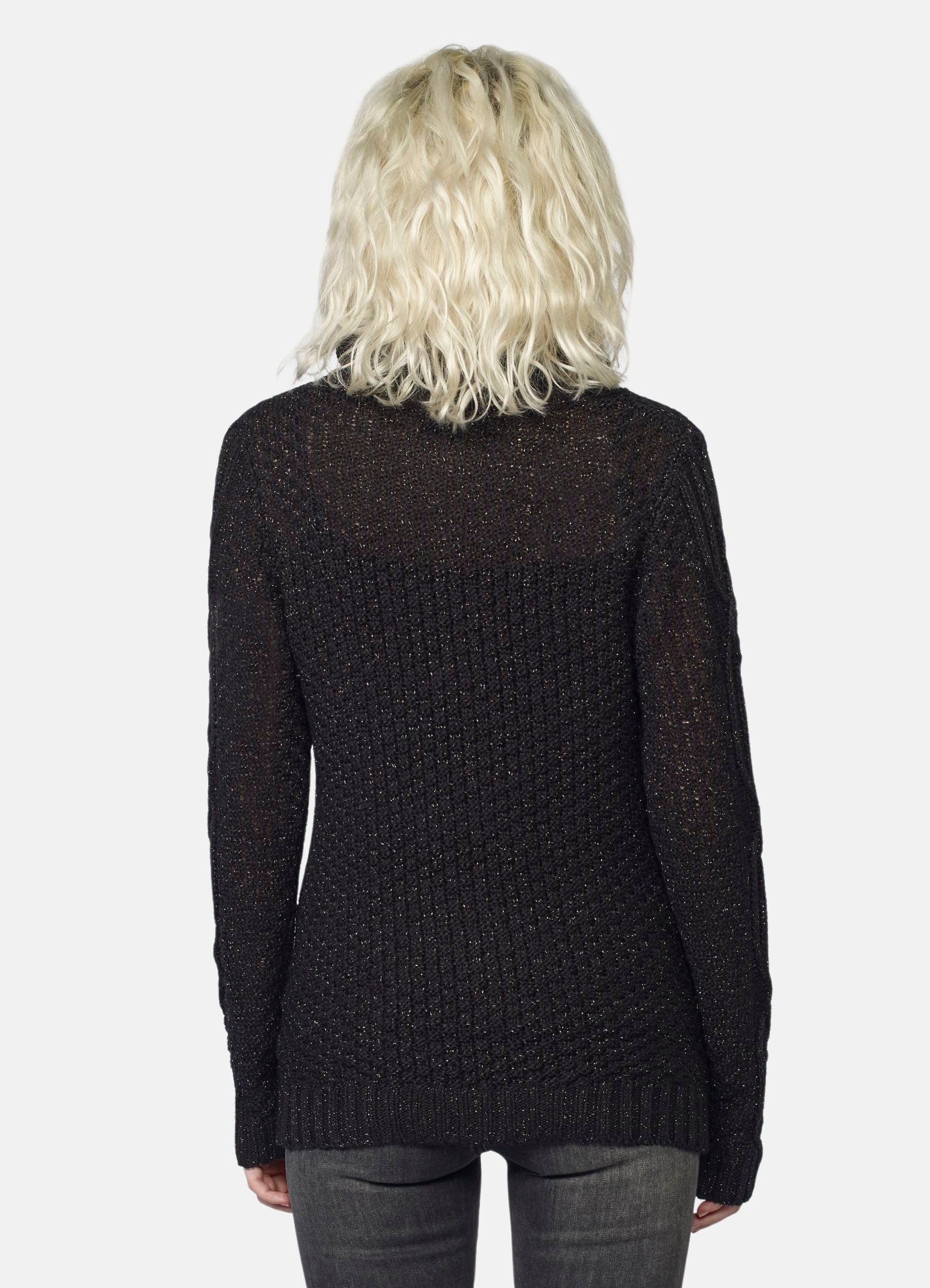 Sweater with lurex details