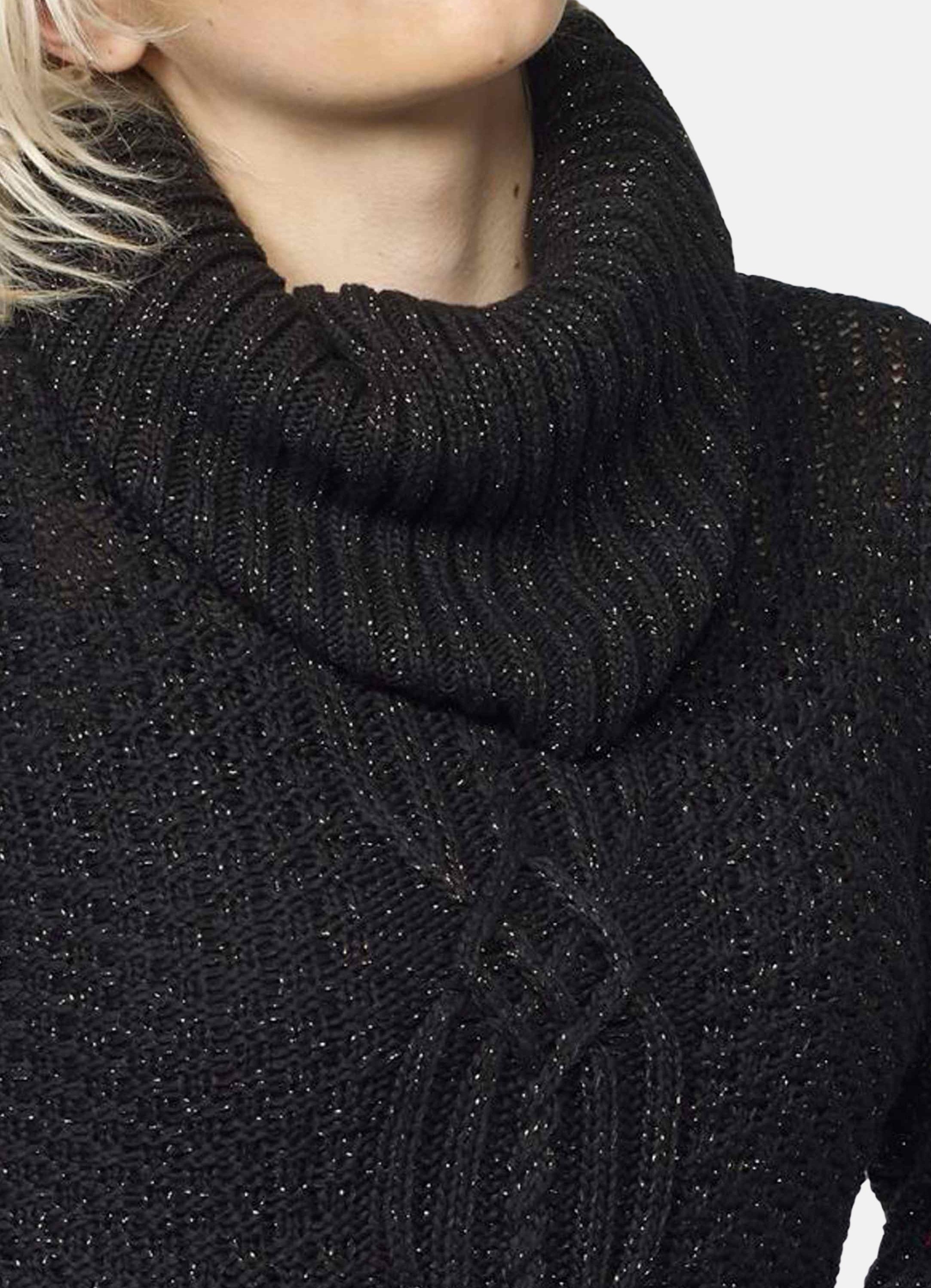 Sweater with lurex details