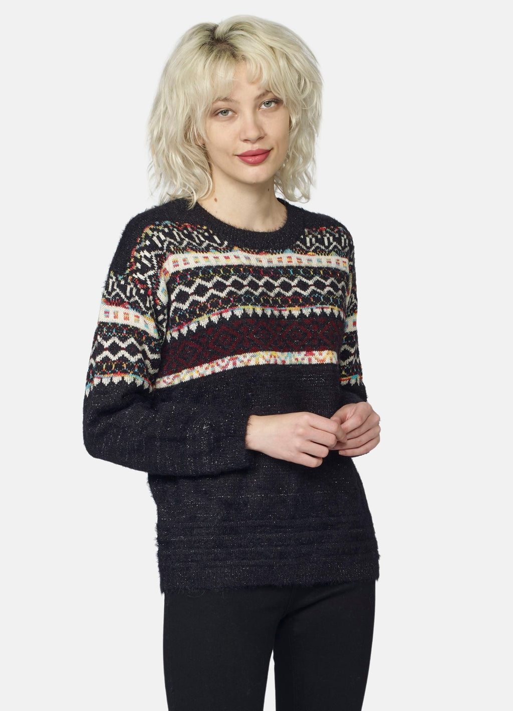 Jersey de estampado jacquard