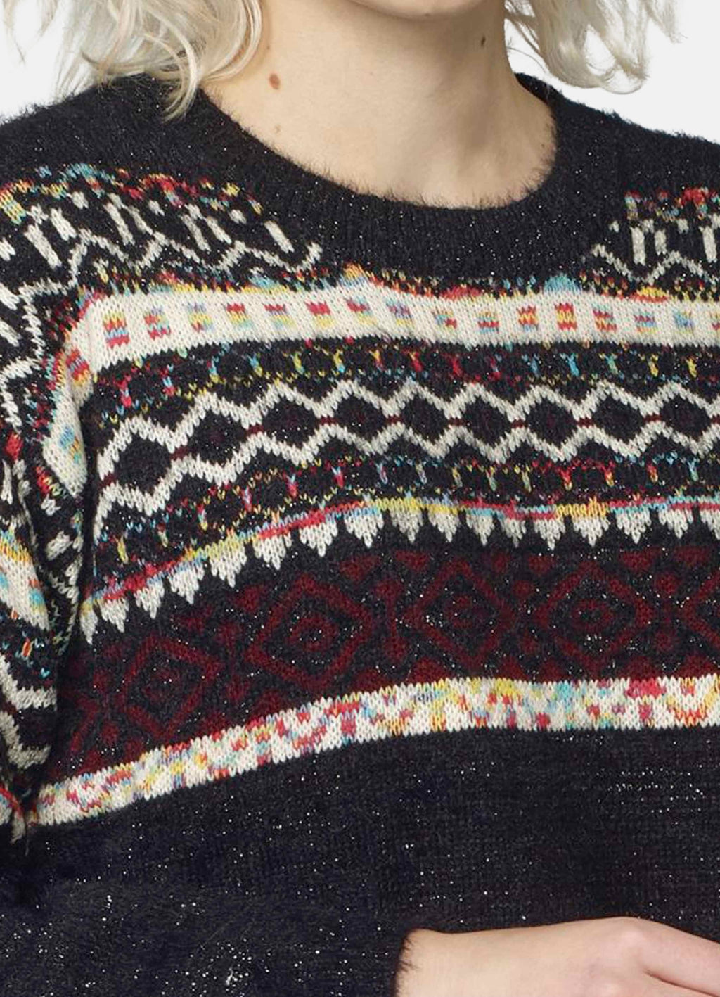 Jersey de estampado jacquard