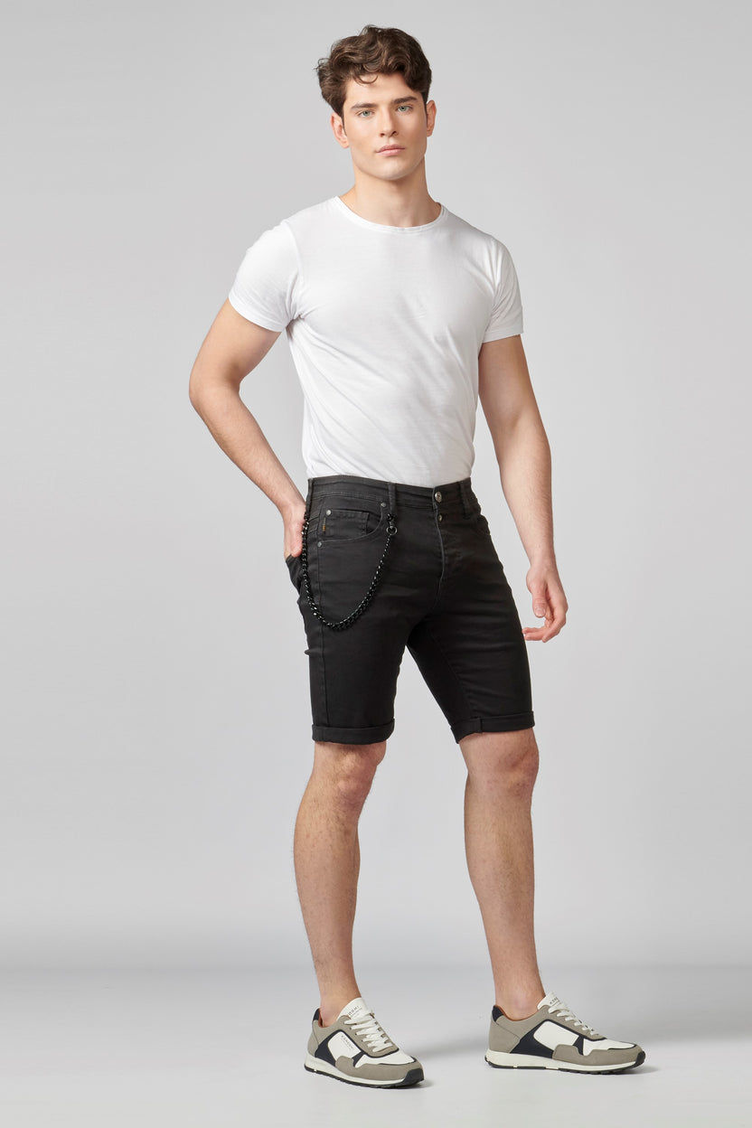 Bermuda jeans vita bassa | stile versatile