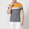 Short sleeve T-shirt with 100% cotton combination for Men