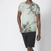T-shirt manches courtes effet usé 100% coton | regard quotidien