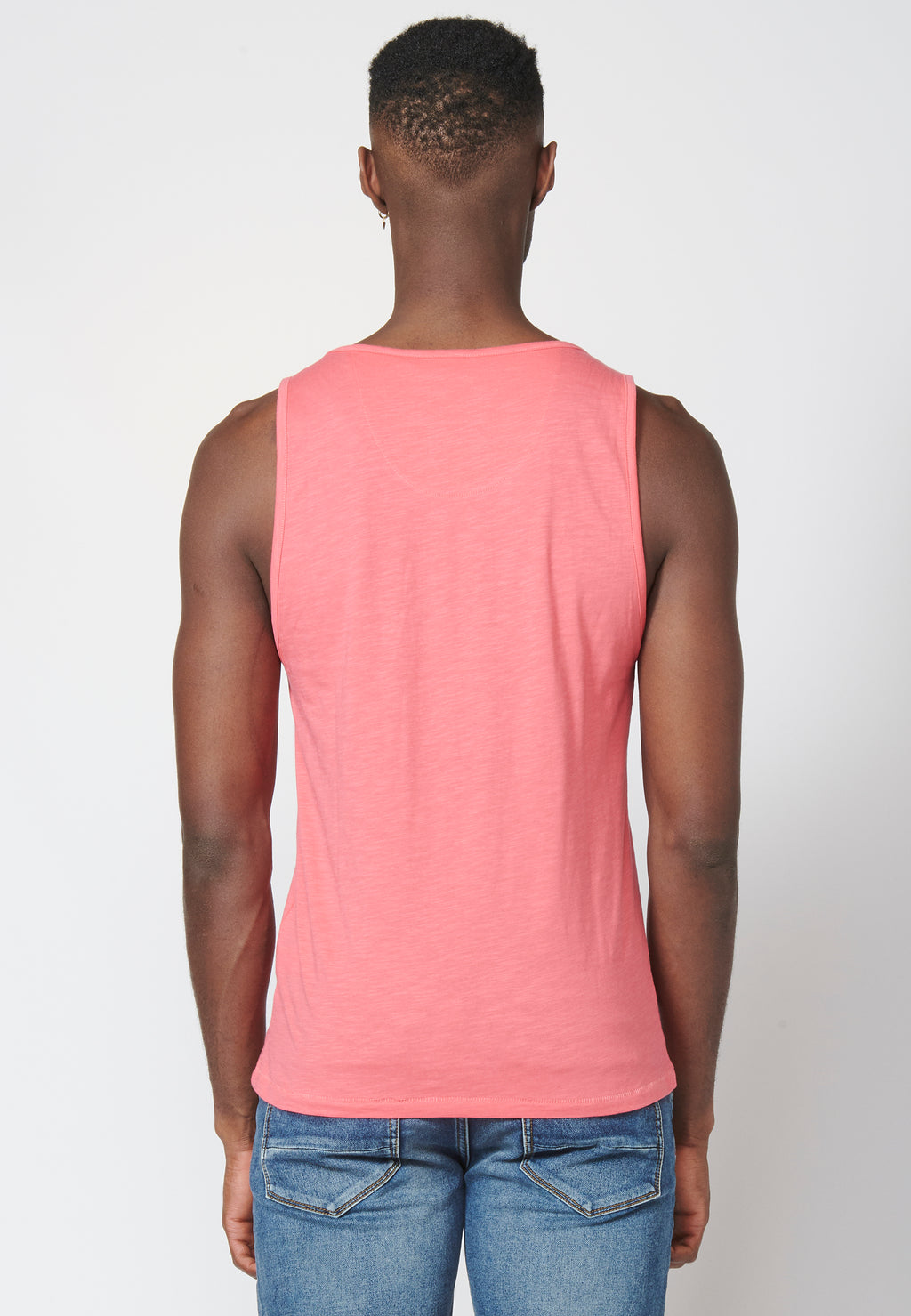 Sleeveless T-shirt with surf print | Current trend