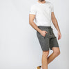 Short de jogging en interlock