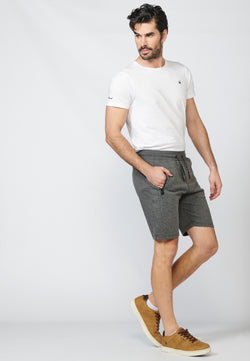 Short jogger interlock home gris marengo - Koroshi 2211PS89