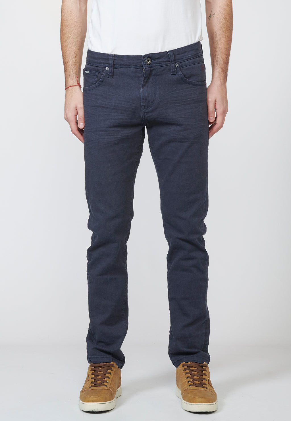 Pantalons texans regular fit home blau navy - Koroshi 2211PT01