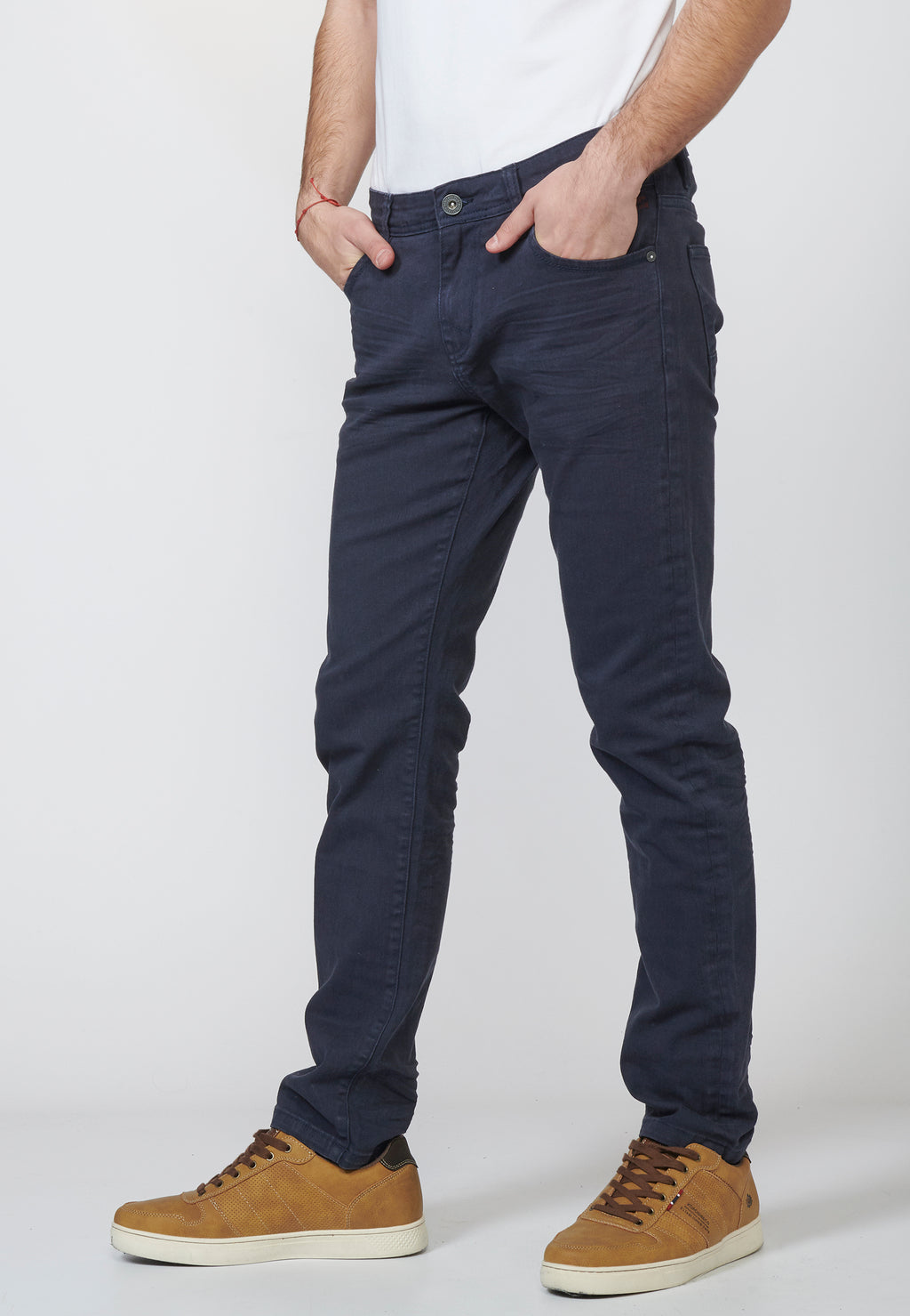 Pantalons texans regular fit home blau navy - Koroshi 2211PT01