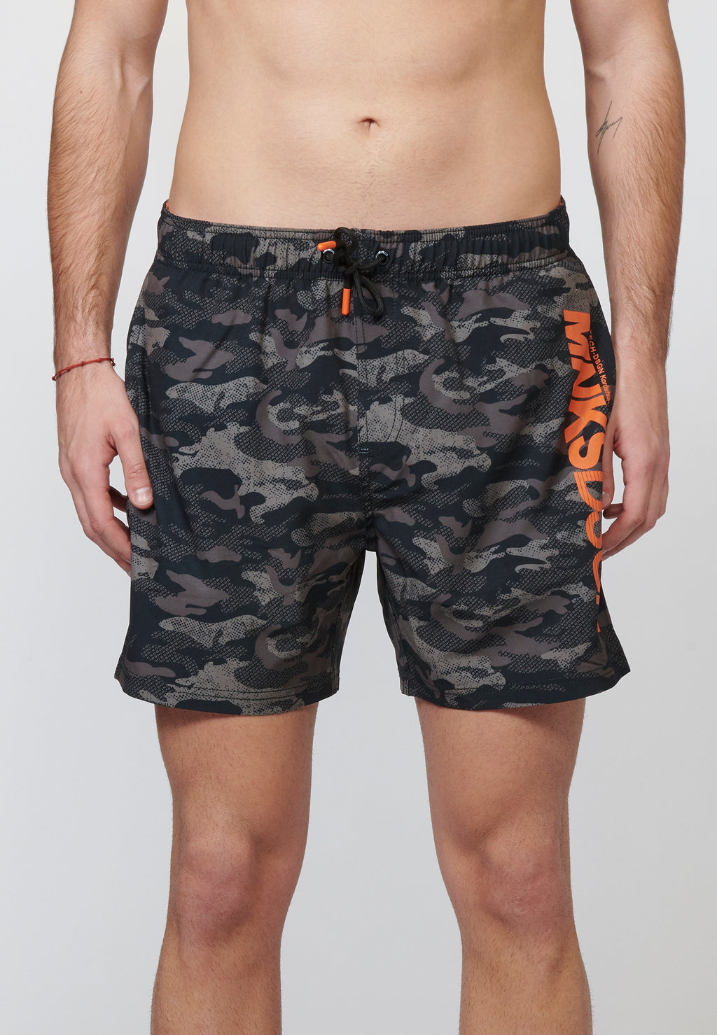 Short camouflage kaki homme - Koroshi 2211WA07