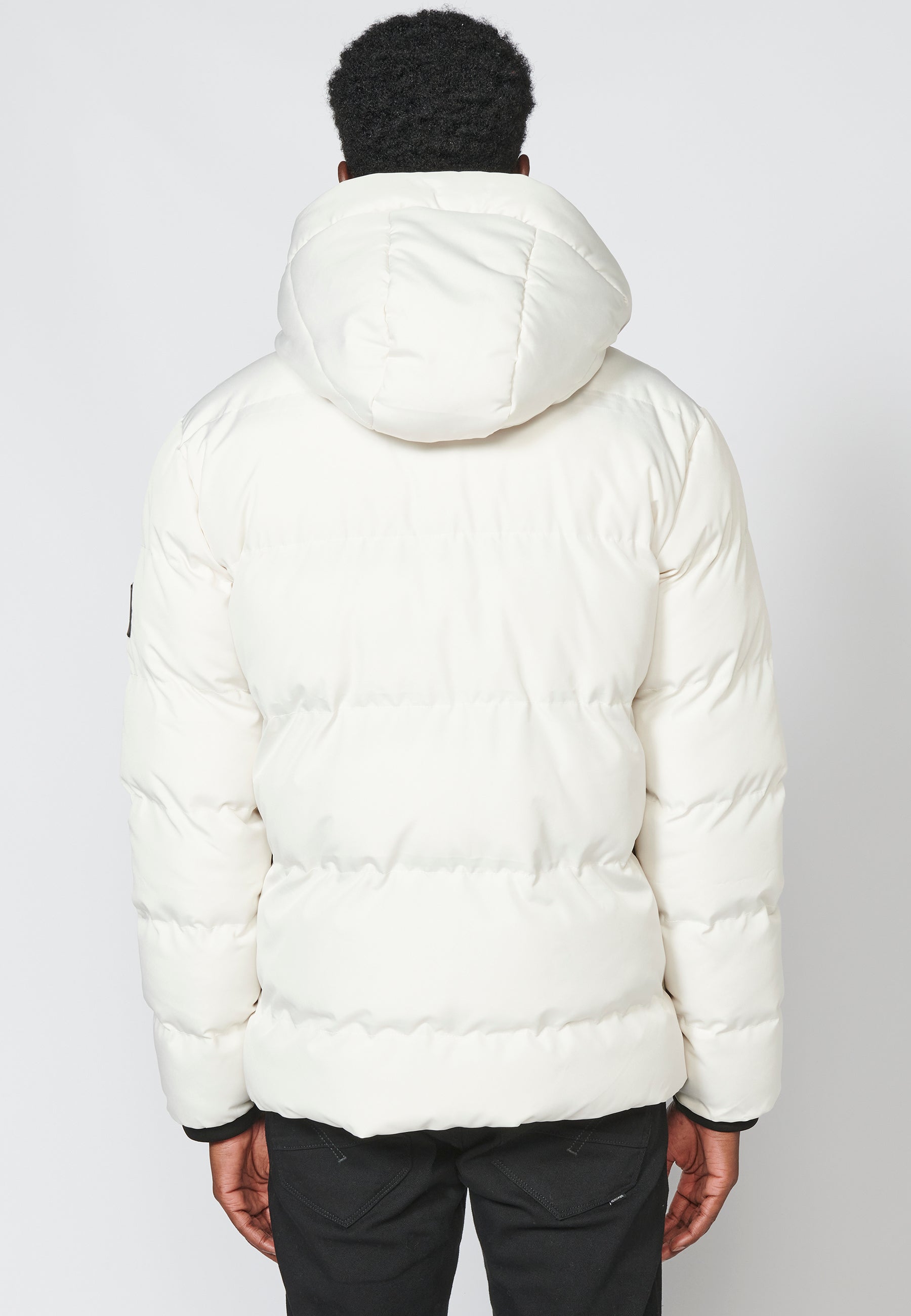 Chaqueta Cazadora acolchada con capucha para Hombre