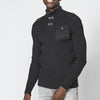 Men's Button Down Turtleneck Knitted Sweater