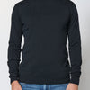 Jersey Algodón de manga larga con cuello alto para Hombre