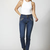 Pantalones slim Jeans Denim elásticos efecto push up para Mujer