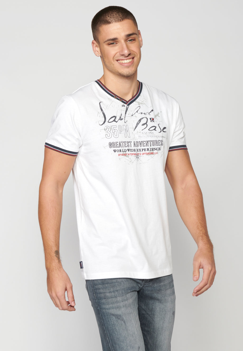Short sleeve cotton t-shirt for men | Casual Clothing