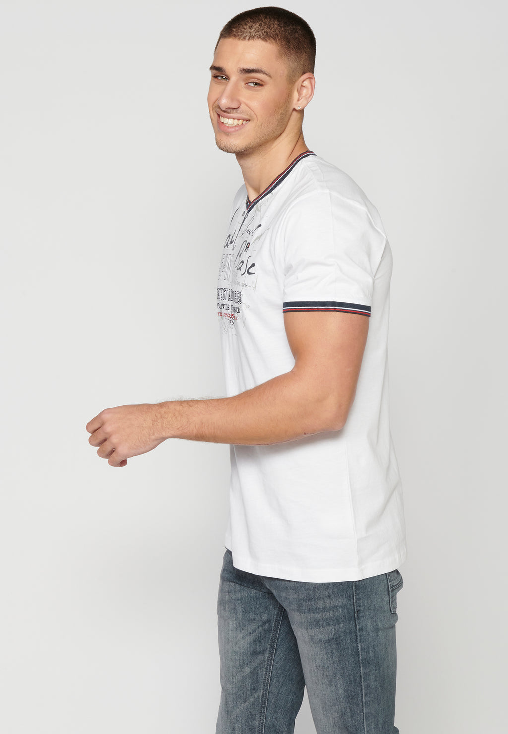 Short sleeve cotton t-shirt for men | Casual Clothing