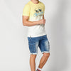 T-shirt a maniche corte in cotone da uomo | Abbigliamento casual