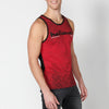 Men's Chest Text Cotton Tank Top | Casual Clothing