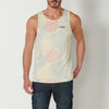 Men's Multicolor Tropical Print Cotton Tank Top | Casual Clothing