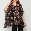 Women's Flowy Short Sleeve Blouse | Current Fashion