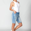 Jeansshorts mit abnehmbarer Kette für Damen | Aktuelle Mode