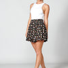 Women's Floral Print Shorts Skirt | Current Fashion