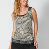 Tank top with ethnic print for women | current fashion