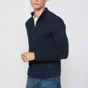 Men's Long Sleeve Round Neck Zipper Front Closure Jacket | Casual Clothing