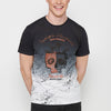 Men's Gradient Front Print Round Neck Cotton Short Sleeve T-shirt | Casual Clothing