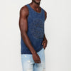 Sleeveless T-shirt with worn effect, for men | Casual Clothing