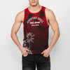 Men's Gradient Front Print Tank Top | Casual Clothing