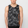 Camouflage print tank top for men | Casual Clothing
