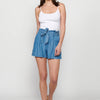 Shorts, adjustable waist with ribbon, for women | Current Fashion
