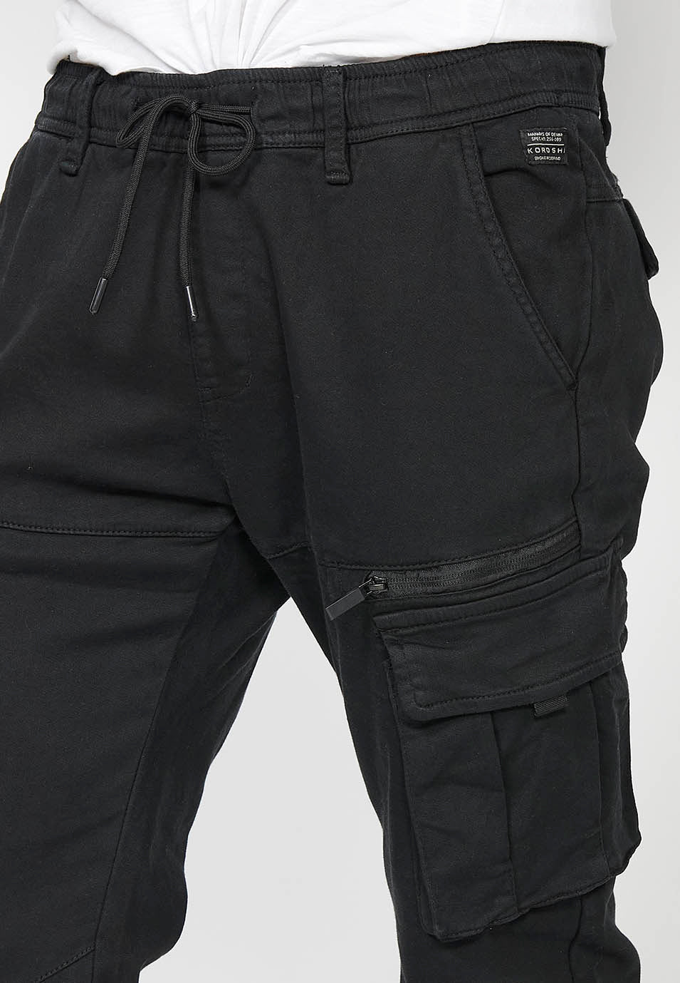 Pantalón largo jogger hombre