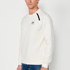 Men's Textured Fabric Crew Neck Long Sleeve Sweatshirt