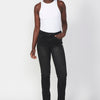 Regular denim pants with five push-up pockets and shiny applications by | Daily look