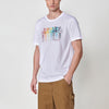 T-shirt da uomo in cotone con stampa biciclette