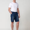 Carpenter relaxed fit denim shorts for men in blue