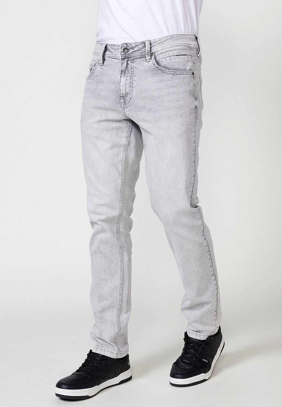 Pantalons texans super skinny home gris - Koroshi 2511PT25