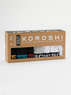 Lot de 7 slips homme multicolores - Koroshi 2511UN10