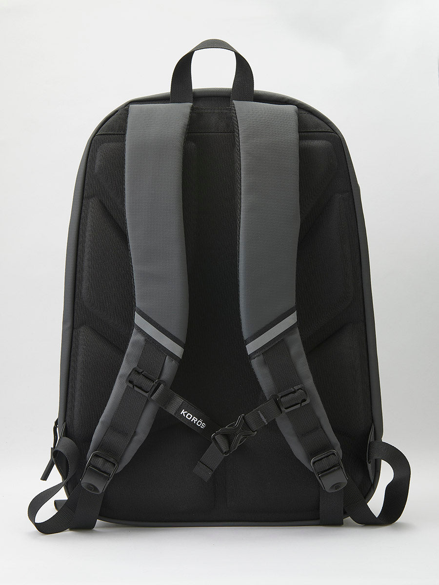 Zaino porta laptop da uomo grigio - Koroshi 2511ZA05