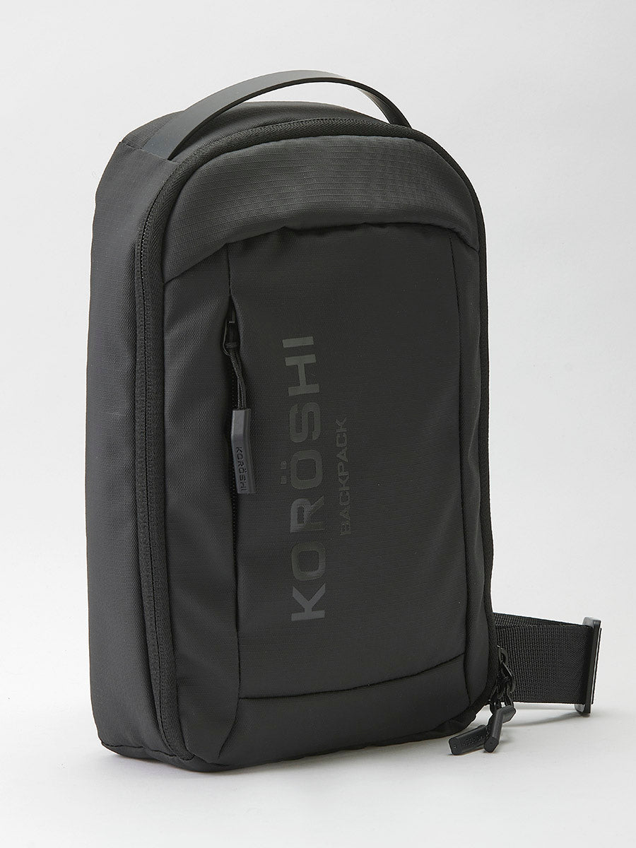 Shoulder backpack with pockets and zipper compartments for men and
